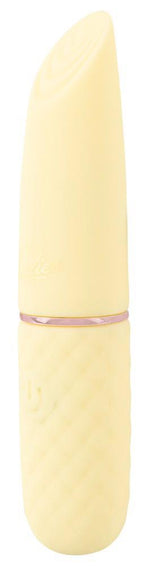 Vibrator Mini Silicon Cuties, Galben, USB, 10,5 cm