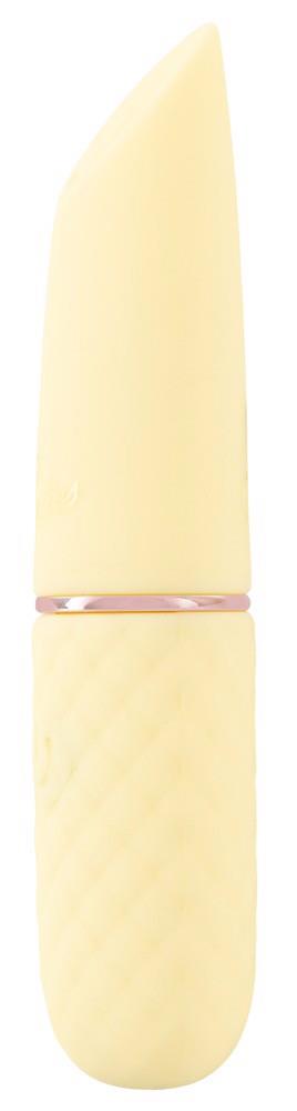Vibrator Mini Silicon Cuties, Galben, USB, 10,5 cm