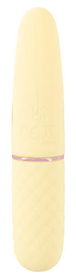 Vibrator Mini Silicon Cuties, Galben, USB, 10,5 cm