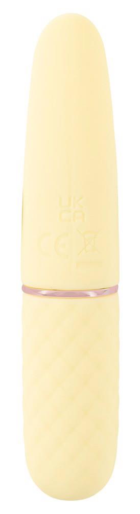 Vibrator Mini Silicon Cuties, Galben, USB, 10,5 cm