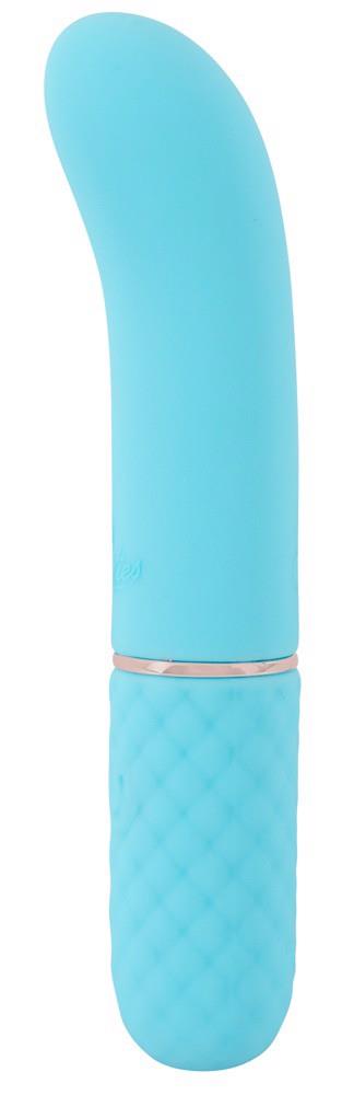 Vibrator Mini Cuties Albastru Silicon USB 11,8 cm
