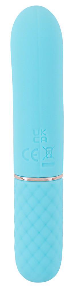 Vibrator Mini Cuties Albastru Silicon USB 11,8 cm