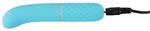 Vibrator Mini Cuties Albastru Silicon USB 11,8 cm