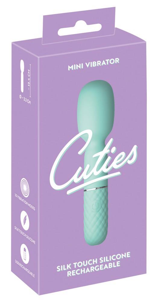 Vibrator Mini Cuties Verde Silicon USB 13 cm