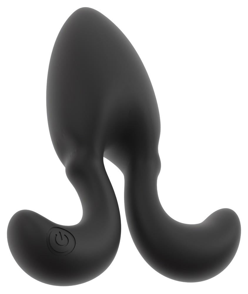 Plug anal vibrant ANOS cu telecomandă USB, silicon