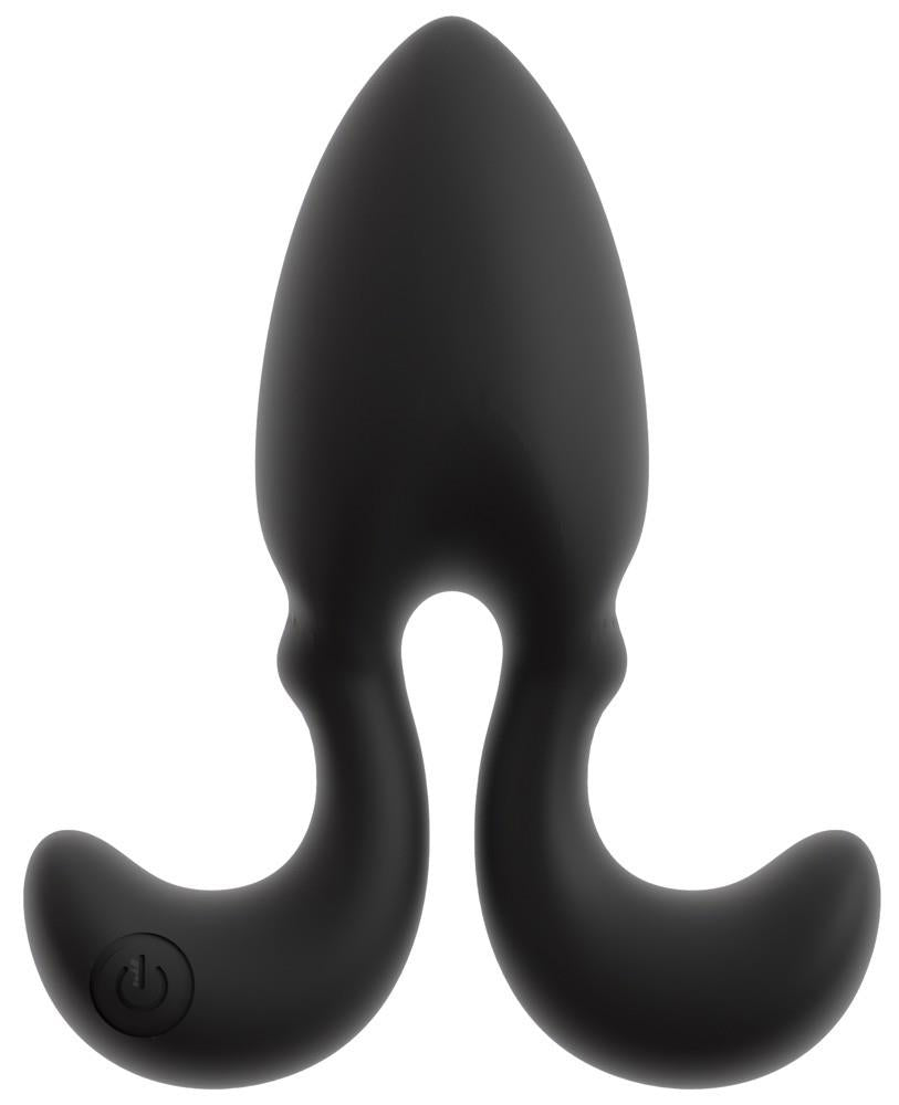 Plug anal vibrant ANOS cu telecomandă USB, silicon