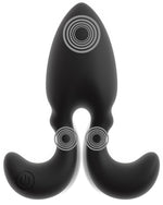 Plug anal vibrant ANOS cu telecomandă USB, silicon