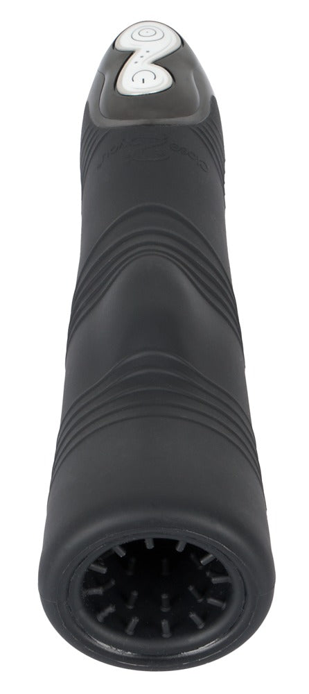 Masturbator vibrant din silicon Paso nero 27 cm