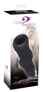Masturbator vibrant din silicon Paso nero 27 cm
