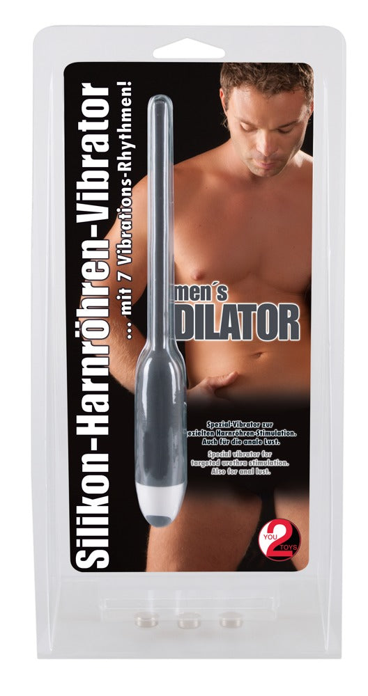 Dilatator vibrant You2Toys antracit 19 cm
