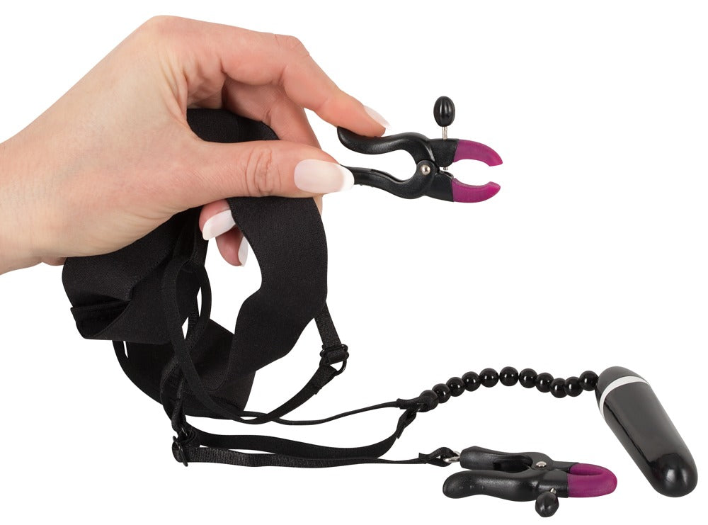 Dispenser pentru labii Bad Kitty cu vibrator