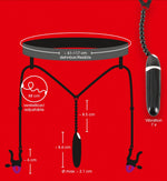 Dispenser pentru labii Bad Kitty cu vibrator