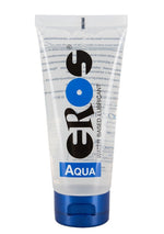 Gel lubrifiant pe bază de apă, fără parfum, Eros Aqua, 100 ml