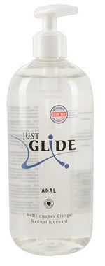 Lubrifiant anal pe bază de apă Just Glide 500 ml