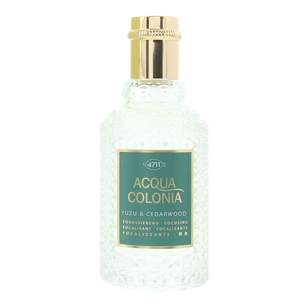 4711, Acqua Colonia Yuzu & Cedarwood, Apă de Colonie, Unisex, 50 ml
