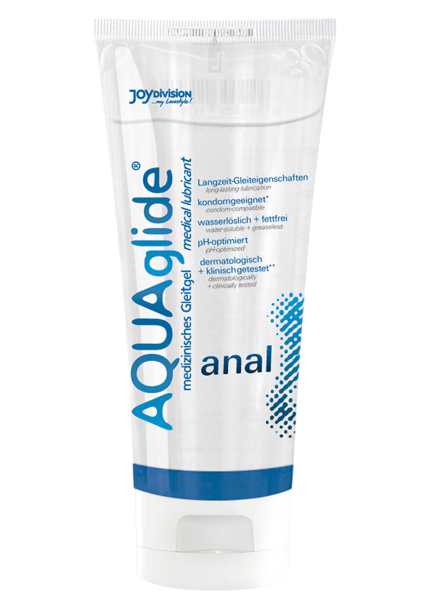 Gel anal pe bază de apă AquaGlide JoyDivision 100 ml