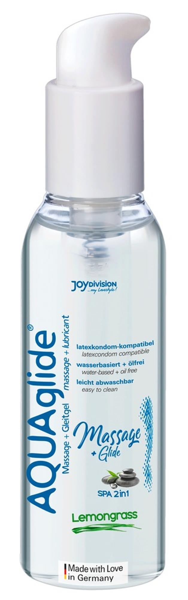 Gel de masaj cu lemongrass JoyDivision AQUAglide 200ml