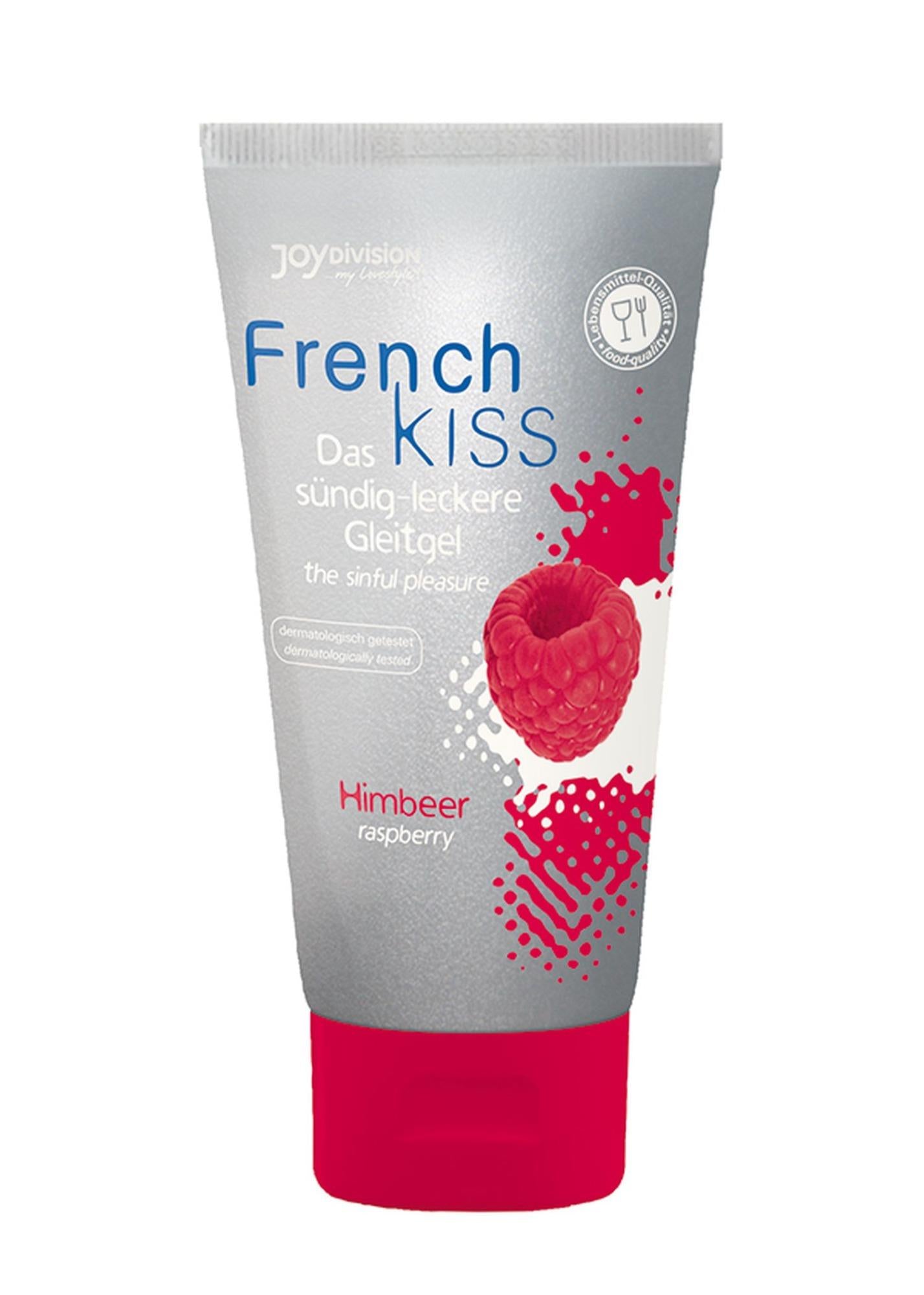 Gel Frenchkiss JoyDivision cu aromă de zmeură 75 ml
