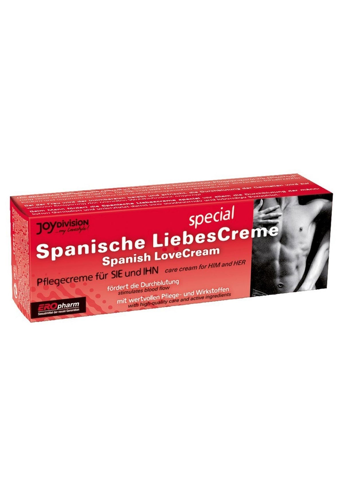 Gel spray EROpharm Spanish Lovecream special JoyDivision 40 ml