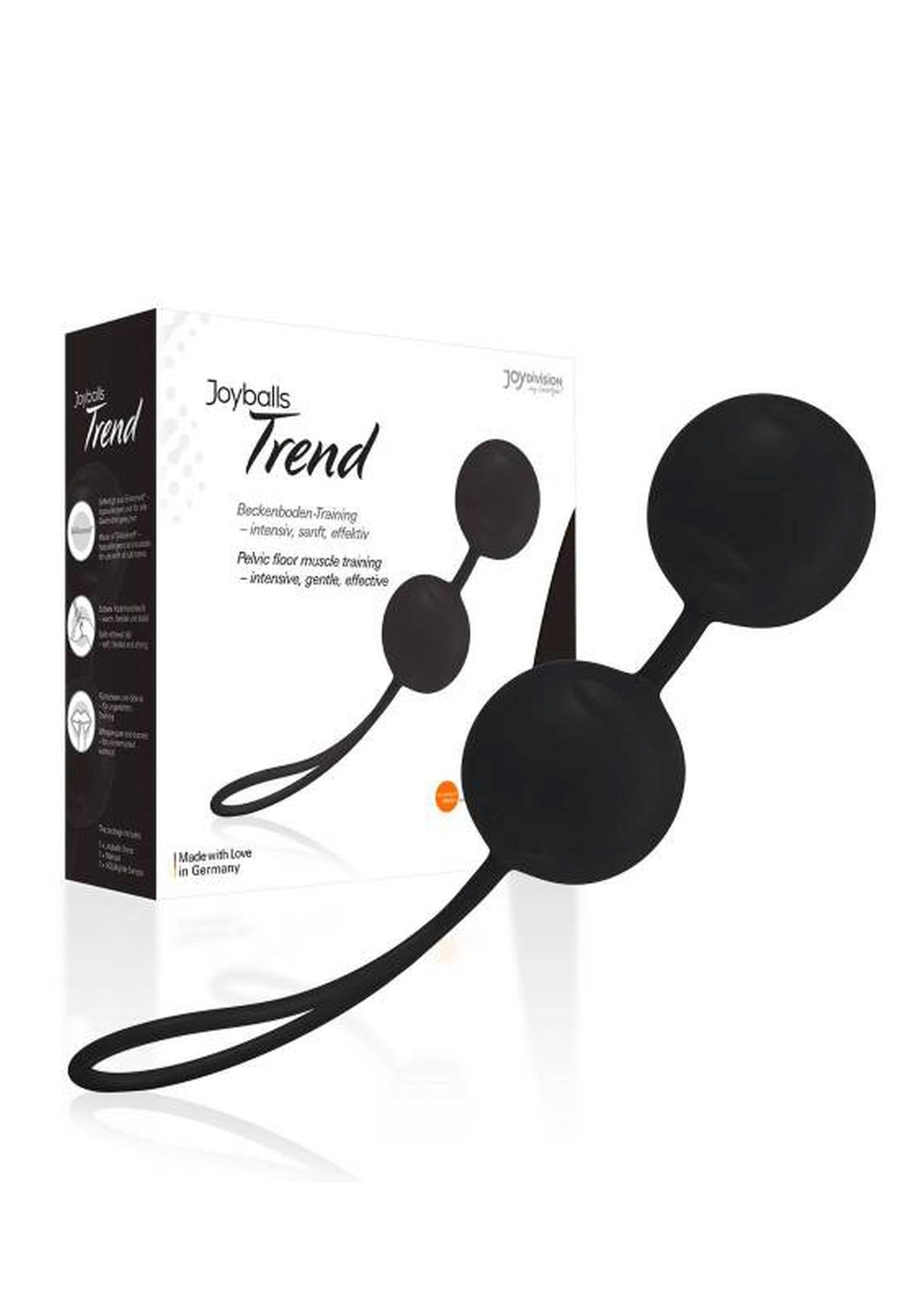 Bile Joyball JoyDivision din silicon negre 3,5 cm