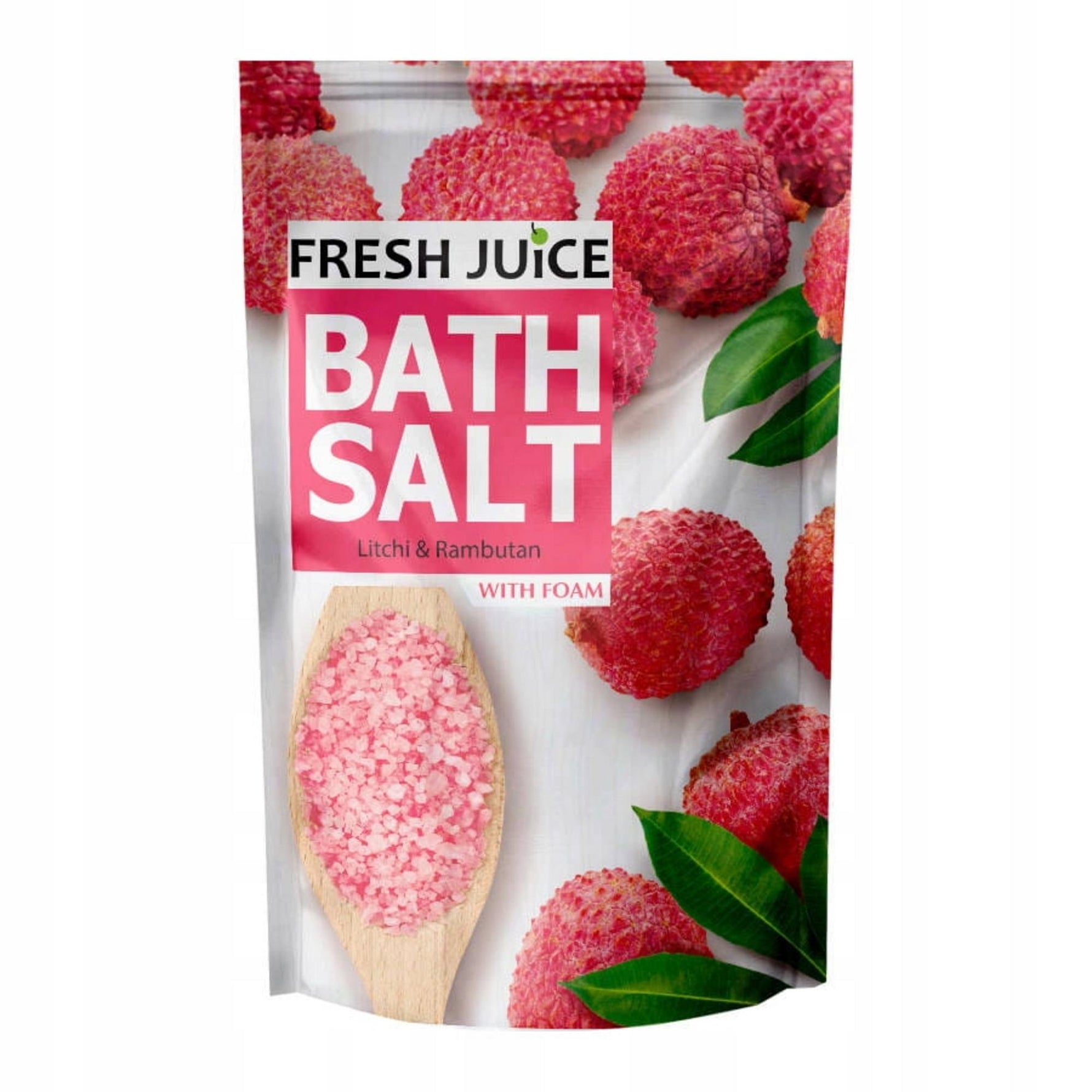 Fresh Juice, Litchi & Rambutan, Regenerare, Sare de baie, 500 g