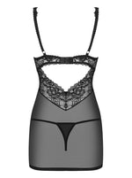 Obsessive 867 CHE 1 S/M combinezon și tanga
