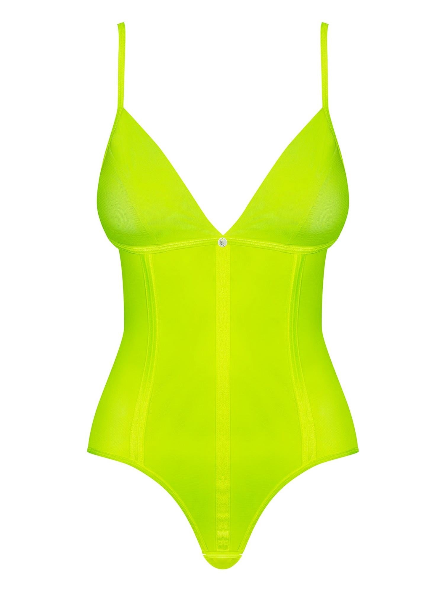 Body Neonia Obsessive galben S/M