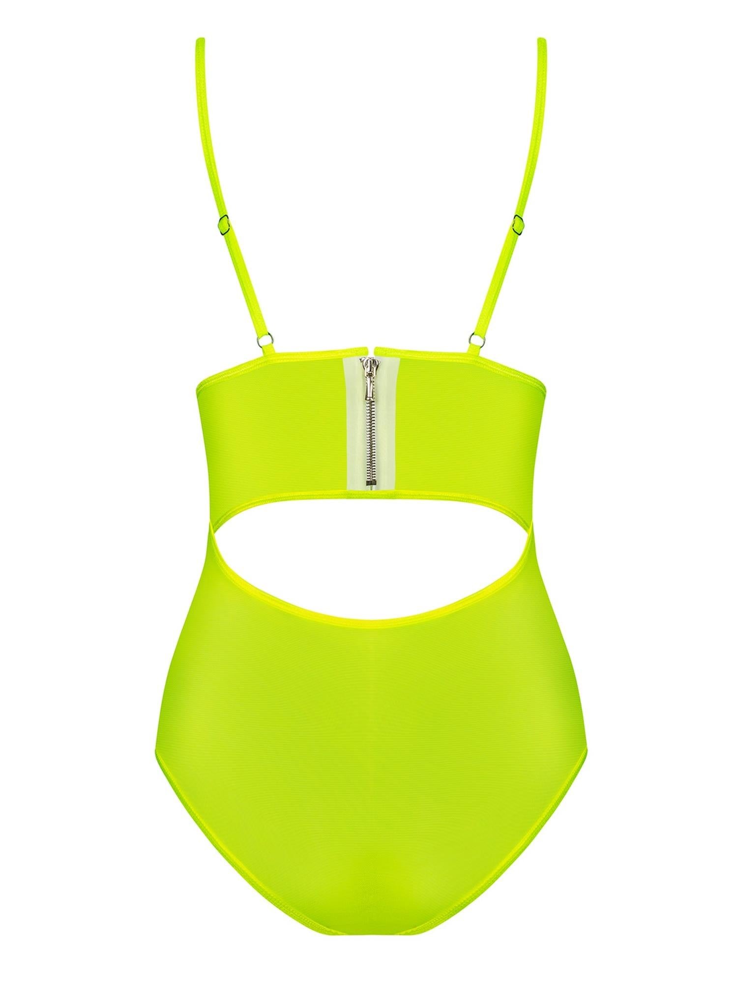 Body Neonia Obsessive galben S/M