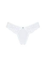 Chiloți Obsessive Heavenlly din dantelă cu plasă XL/2XL