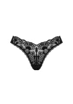 Donna Dream Obsessive Tanga din dantelă Negru XL/2XL