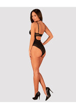 Body erotic Obsessive Selinne negru M/L