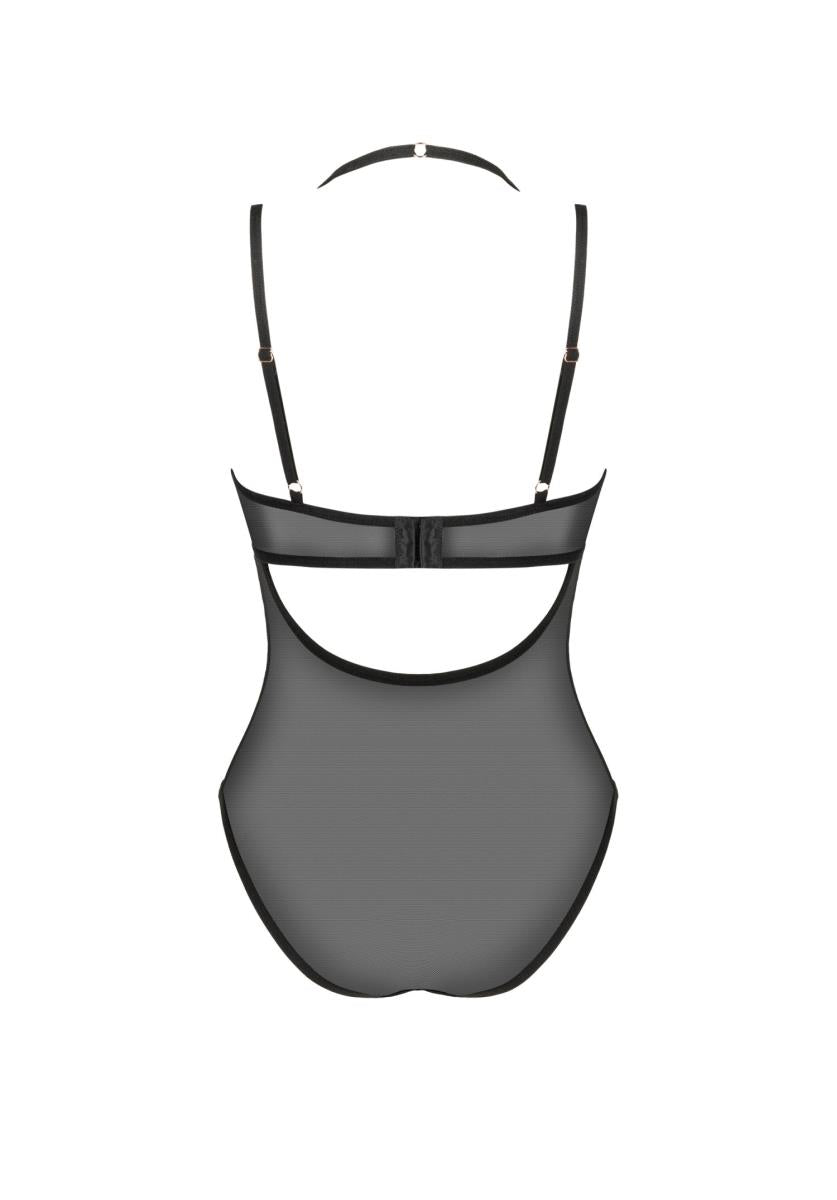 Body erotic negru Selinne Obsessive XL/2XL