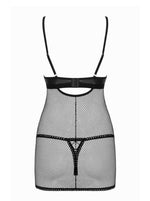 Obsessive Rebella cămașă și tanga neagră L/XL