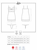Tricou sexy Lovica Obsessive cu tanga roșu L/XL
