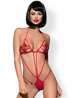 Body Luiza Obsessive din sân roșu S/M