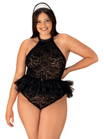 Costum de menajeră Obsessive Frilles 2XL 3XL
