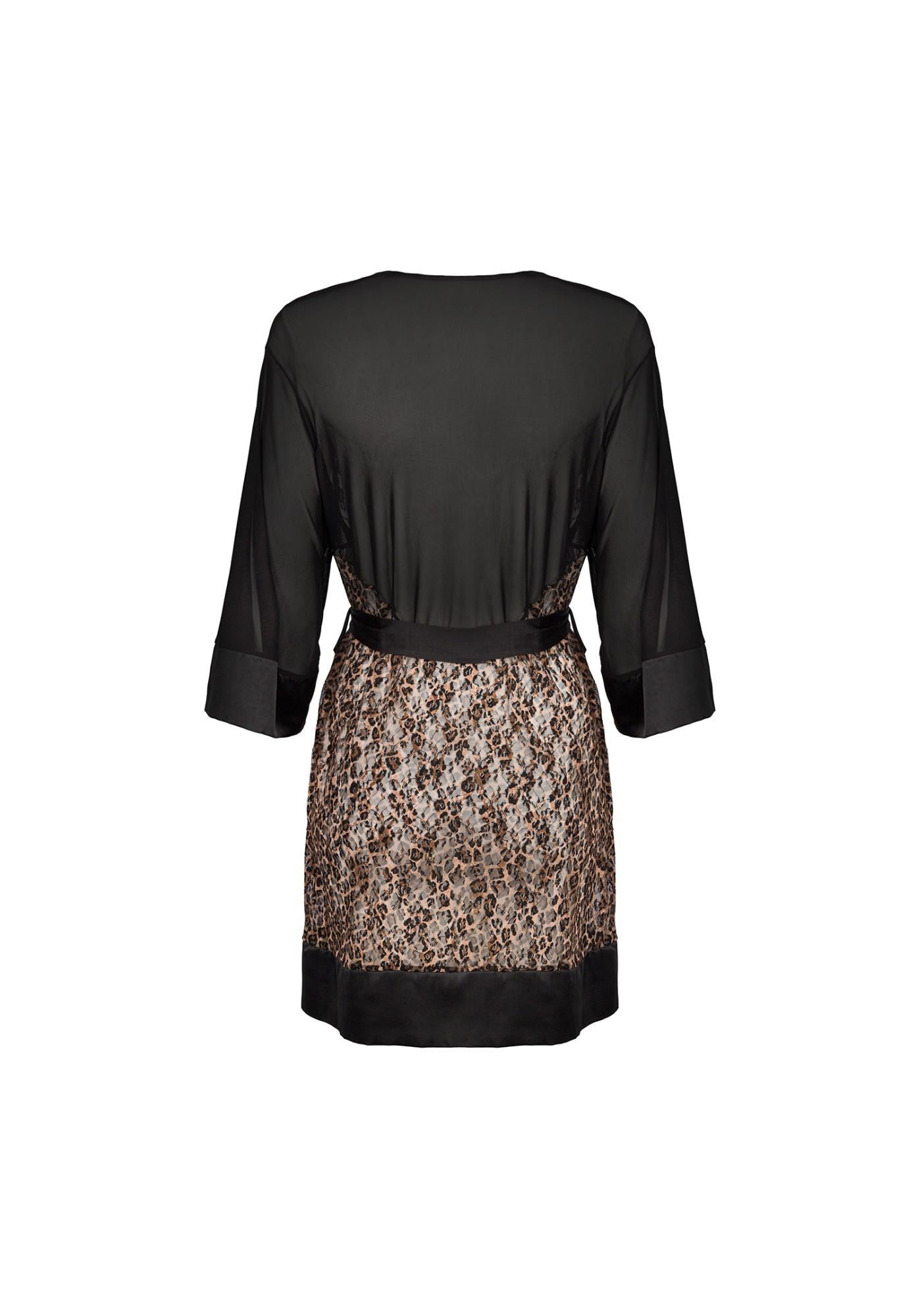 Creion Allunes Obsessive Animal Print Negru L/XL