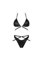 Set lenjerie intimă Cobra Nive Obsessive negru L/XL