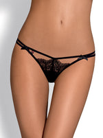 Obsessive Intensa Lace Double Thong S/M