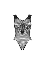 Body Obsessive B134 din plasă neagră M/M/L