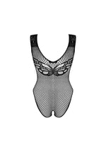 Body Obsessive B134 din plasă neagră M/M/L
