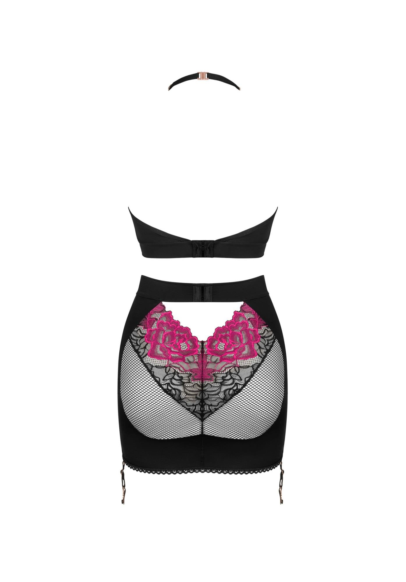 Set top și fustă Obsessive Rosenty XS/S