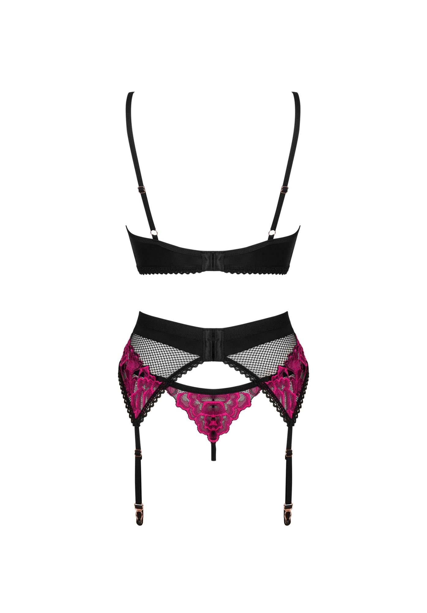 Set de lenjerie intimă Rosenty Obsessive XL 2XL