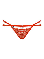 Tanga Obsessive cu fundă și decolteu S/M