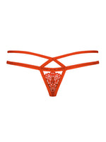Tanga Obsessive cu fundă și decolteu S/M