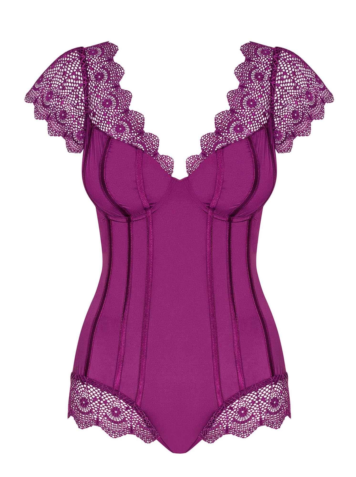 Body Moketta Obsessive violet L/XL