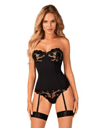 Corset Obsessive Editya Negru M/L