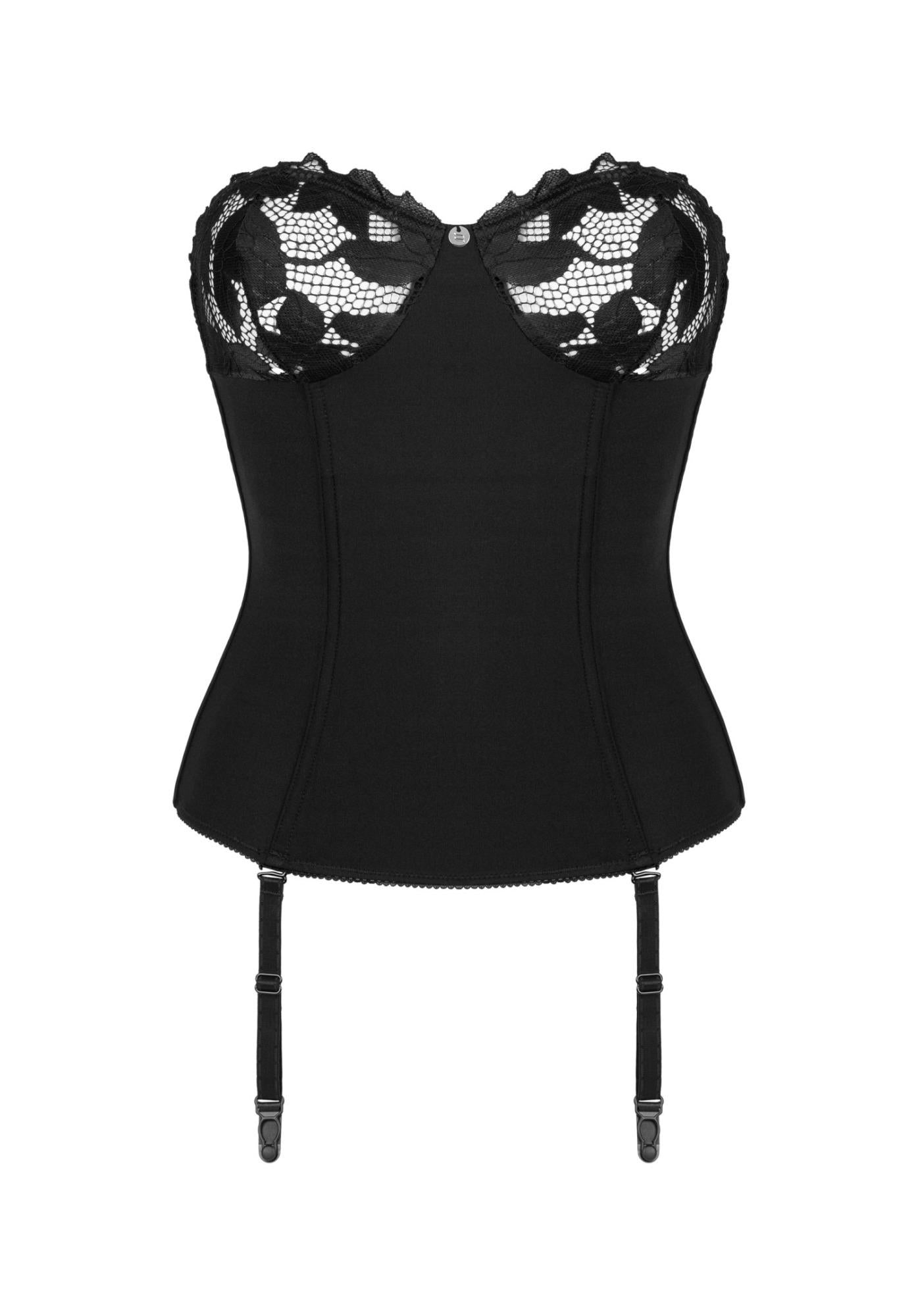Corset Obsessive Editya Negru M/L