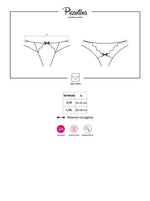 Picantina Obsessive Tanga cu dantelă deschisă S/M