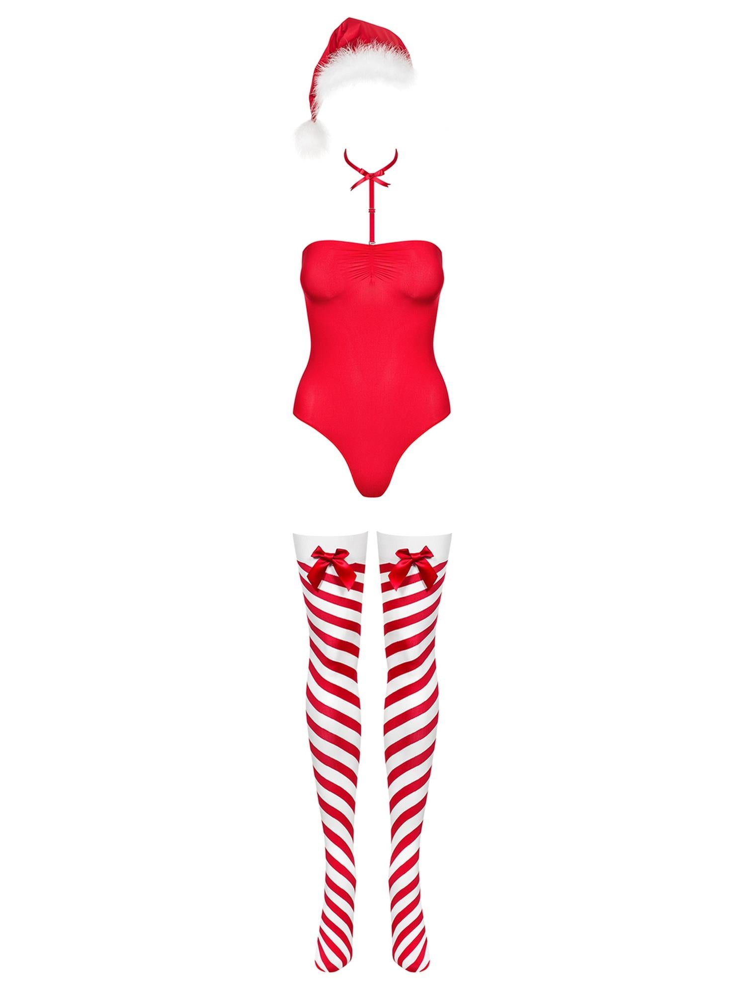 Body Kissmas Obsessive roșu L/XL